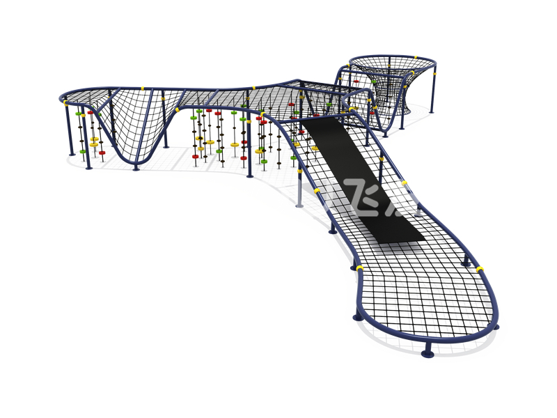 FY252-02幼兒園中班兒童攀爬網(wǎng)—戶外小朋友繩網(wǎng)游樂設備